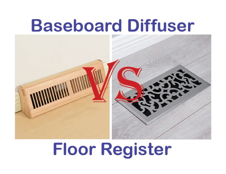 Baseboard Diffuser Vs Floor Register | A Complete Comparison