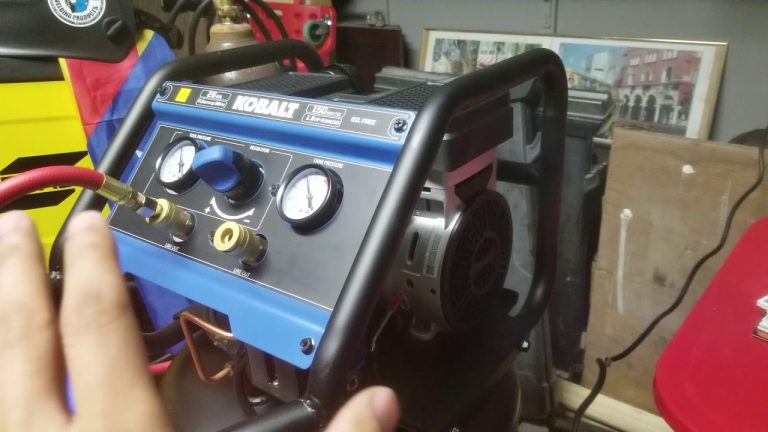 Where is the Reset Button on Kobalt Air Compressor [Explained]
