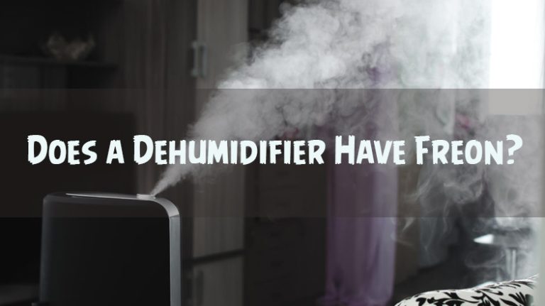 Does a Dehumidifier Have Freon – Things You Need to Know